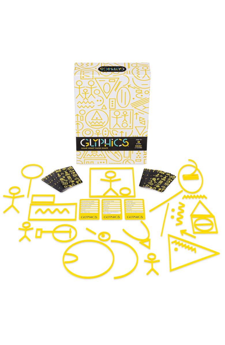 Big G Creative Glyphics Tabletop Game, Alternate, color, Multicolored