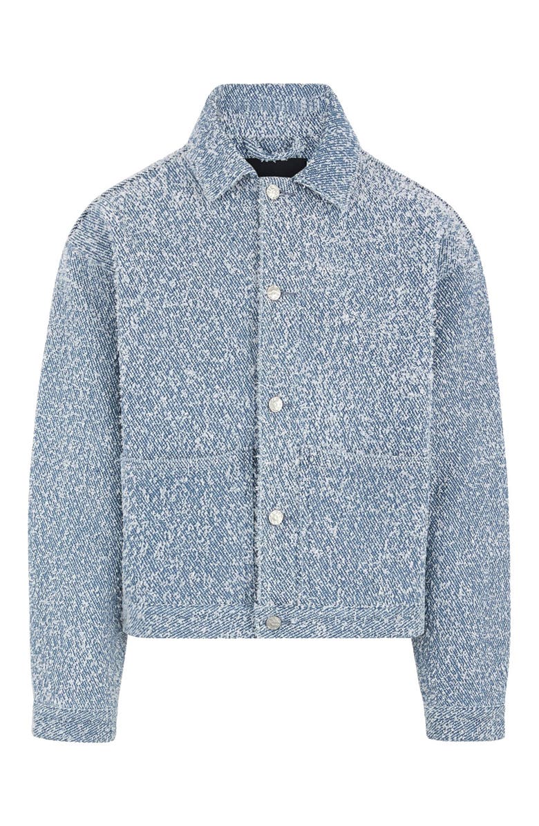 Manière De Voir Damien Boucle Jacket with Back Pleat, Alternate, color, Blue