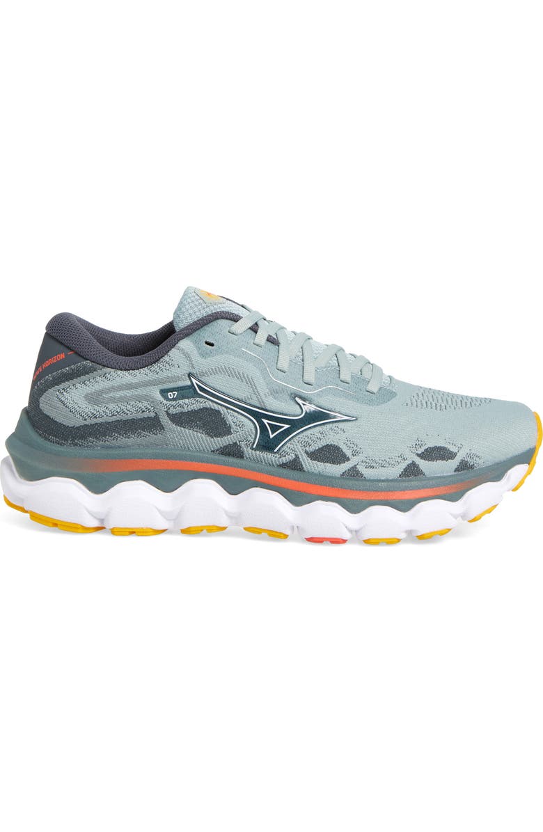 Mizuno Wave Horizon 7 Sneaker, Alternate, color, Grey Mist-White