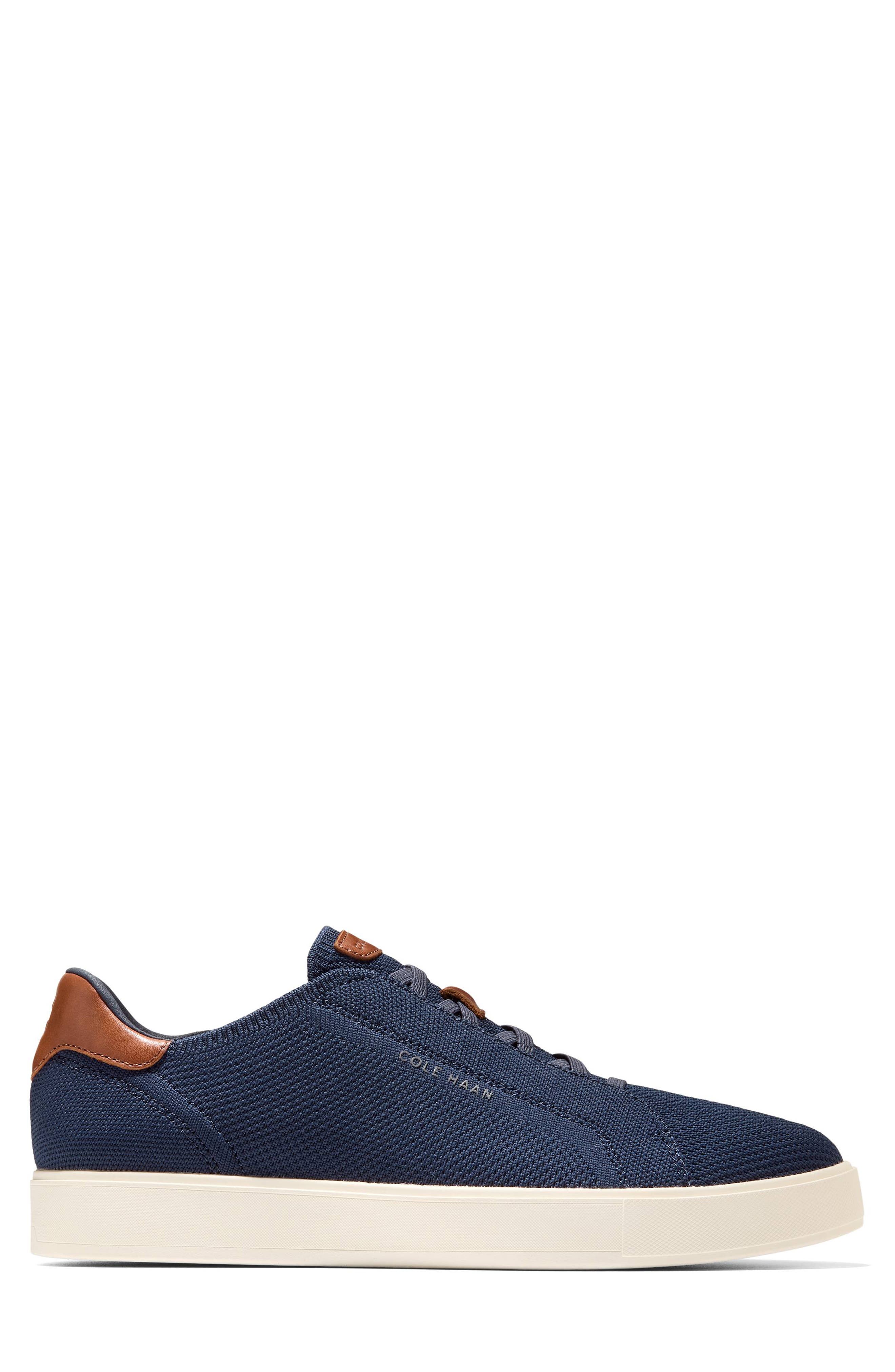 GrandPro Luxe Slip-On Stitchlite™ Knit Sneaker, Alternate, color, NAVY BLAZER/ BRITISH TAN