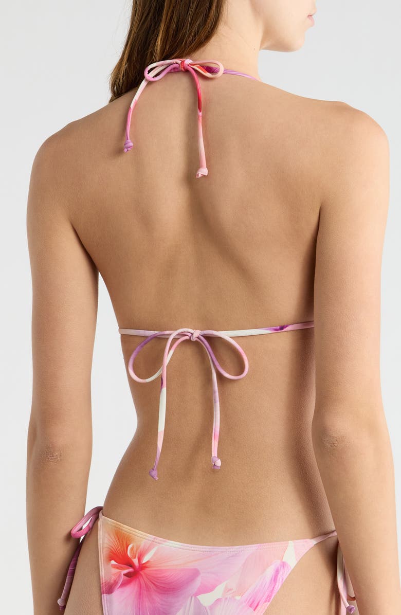 PacSun Triangle Bikini Top, Alternate, color, Floral