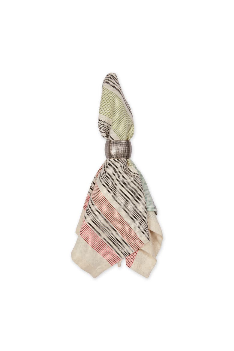 Variegated Cotton Napkin Set/6, Alternate, color, Multi-Color