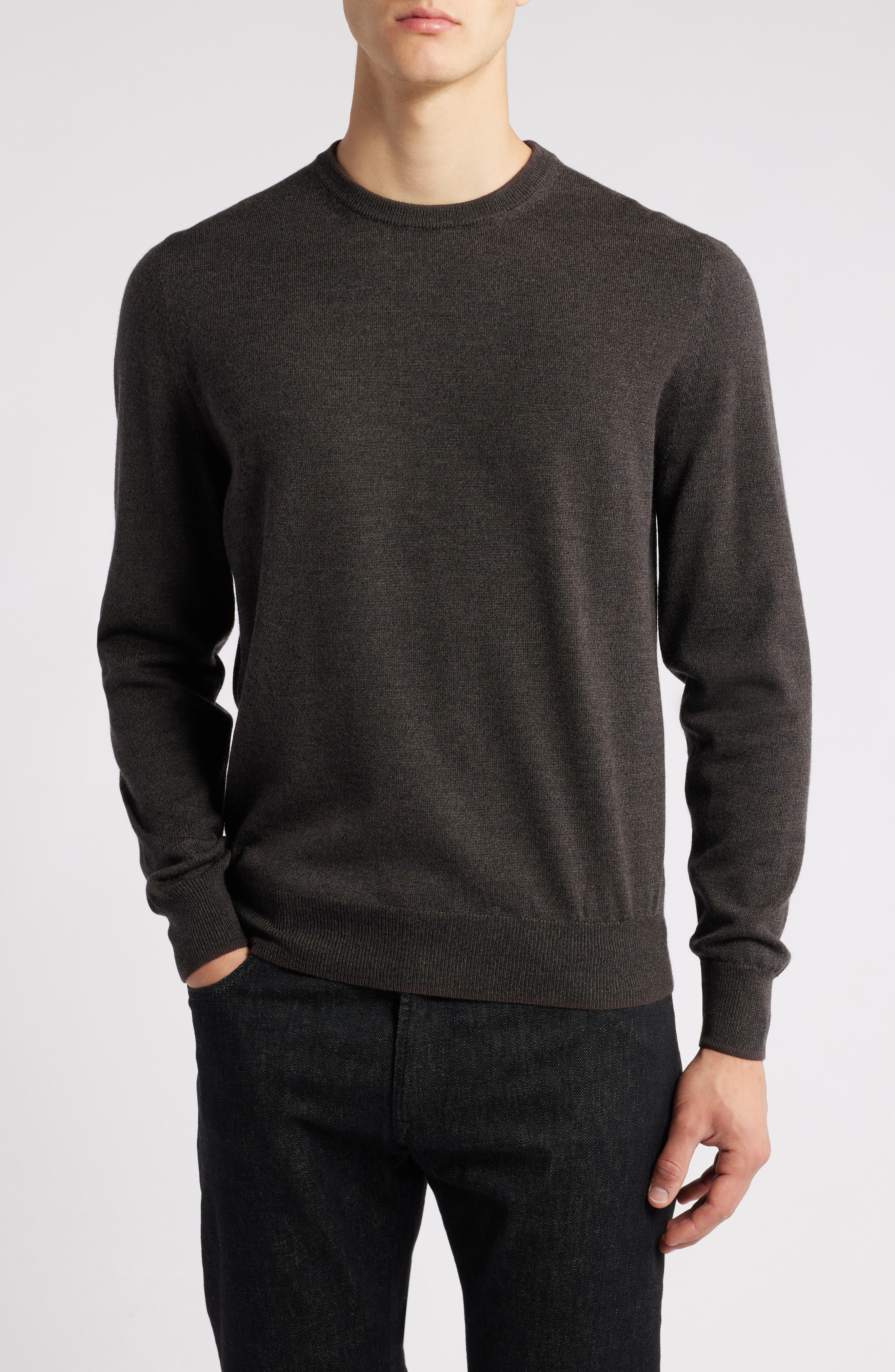 Mélange Wool Sweater