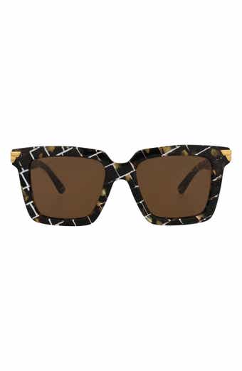 Bottega Veneta 53mm Square Sunglasses