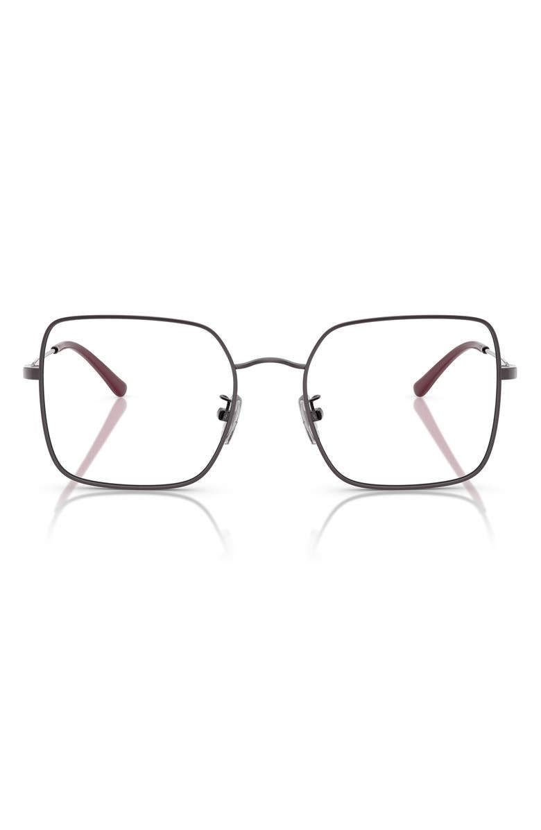 VOGUE 54mm Square Optical Glasses, Main, color, Violet