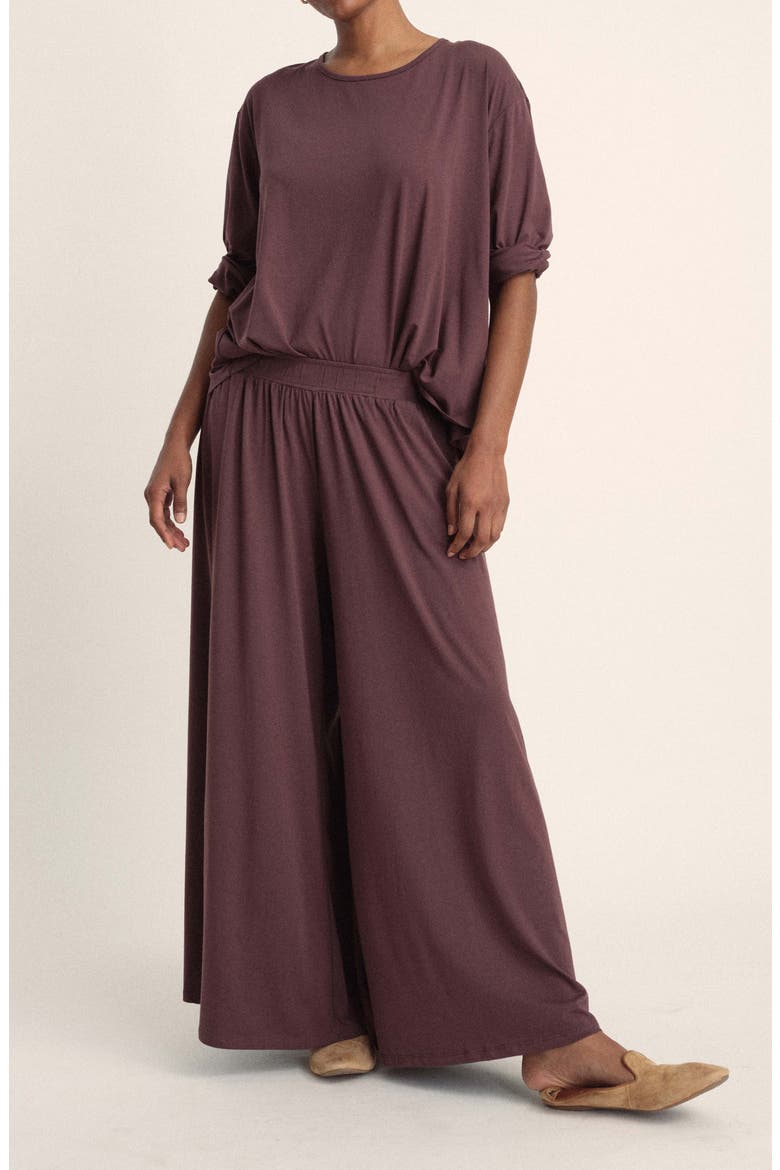 Soltea Lounge Top, Alternate, color, CASSIS