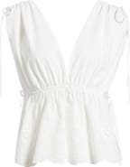 WAYF x Hannah Lovey Porter Goldie Cotton Eyelet Top