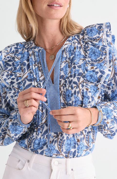 Maren Ruffled Top