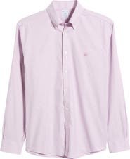 Brooks Brothers Non-Iron Regular Fit Stretch Cotton Button-Down Oxford Shirt