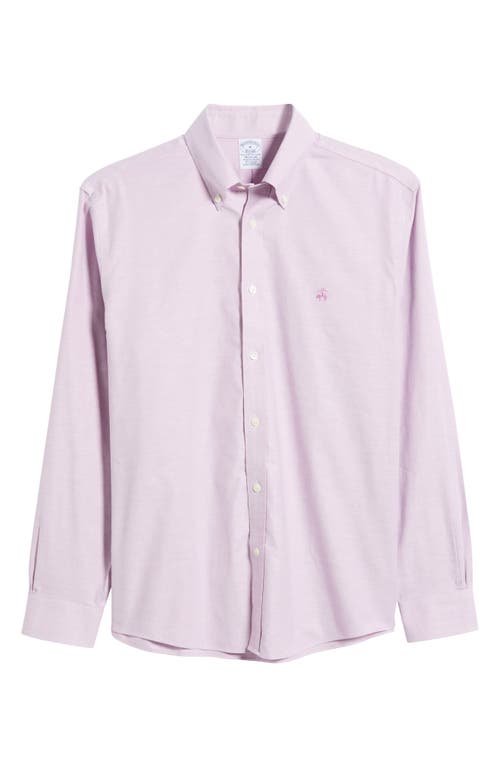 Brooks Brothers Regular Fit Stretch Cotton Button-down Oxford Shirt In Bodacious