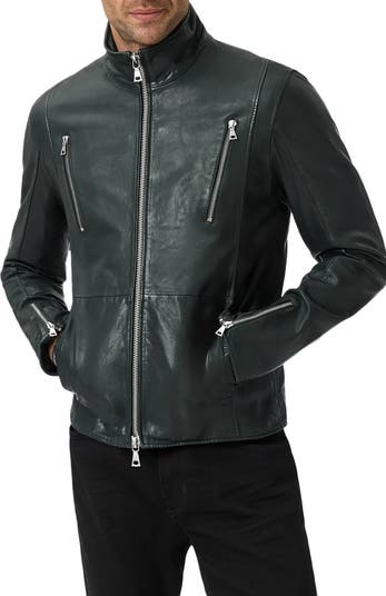 Jared Leather Racer Jacket