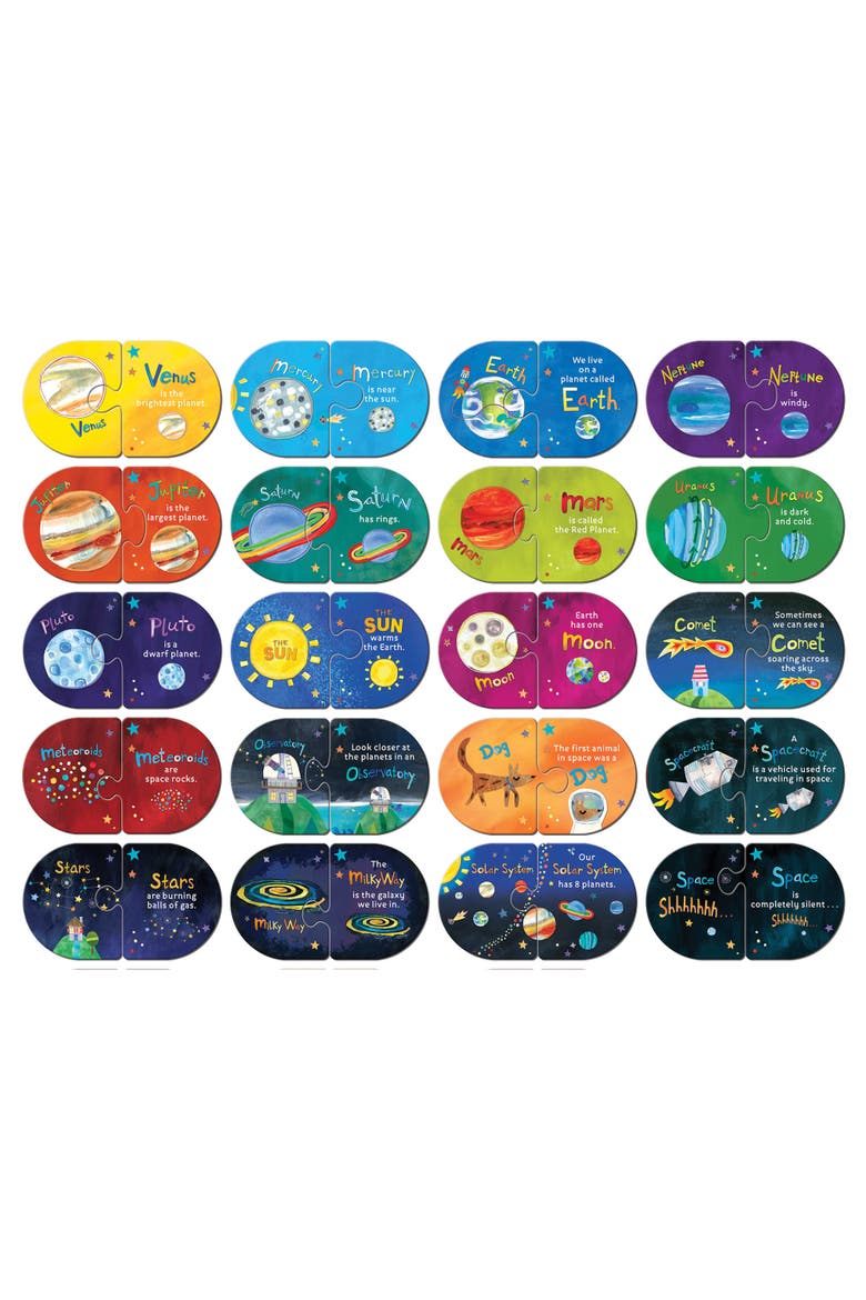 Solar System Matching Puzzles, Alternate, color, Multicolor