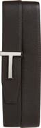 TOM FORD T Icon Reversible Soft Grain Leather Belt