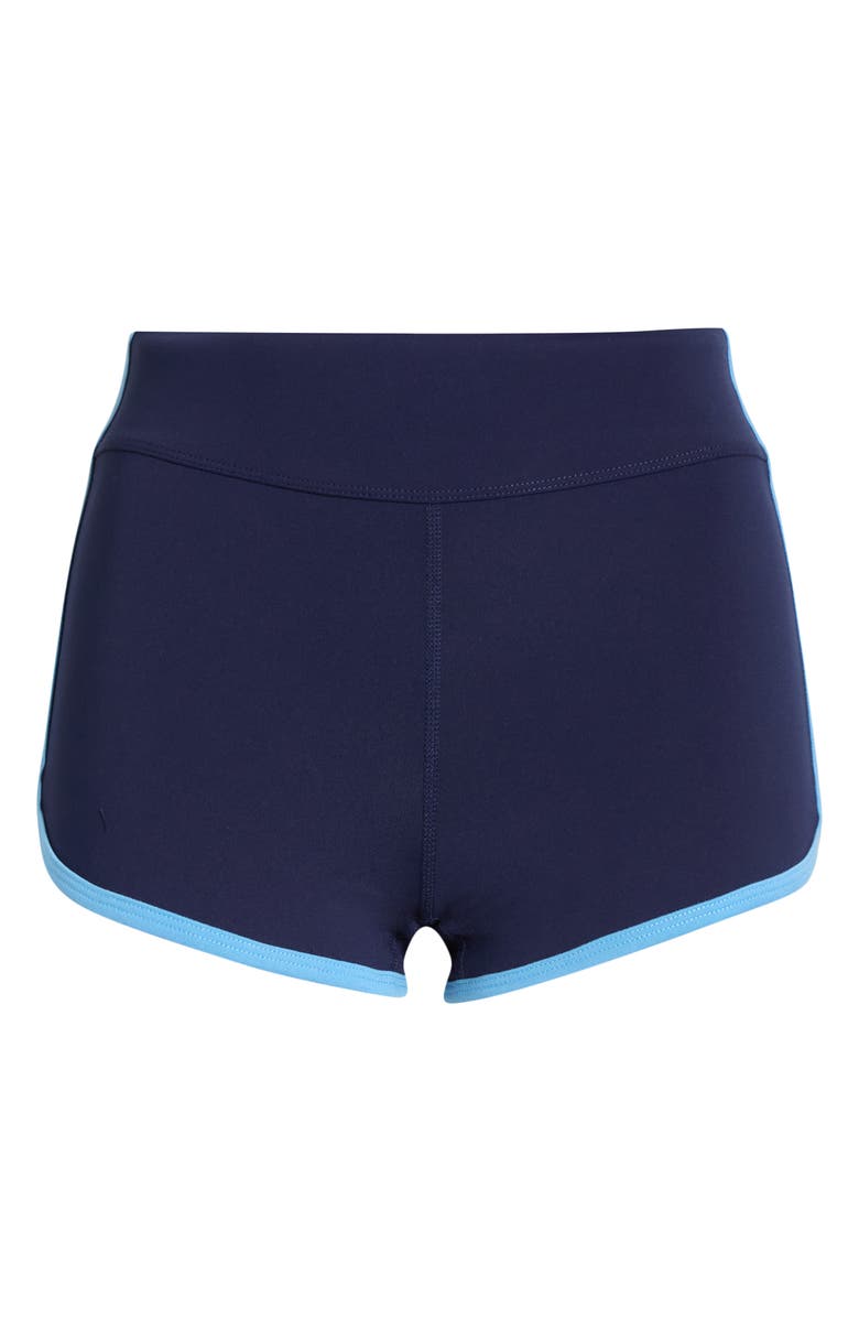 Year of Ours Sporty Performance Shorts, Alternate, color, Midnight/ Sport Blue
