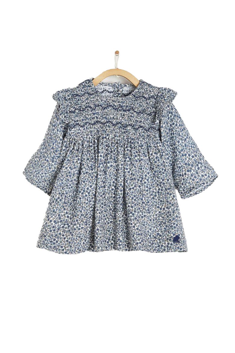 Premium Cotton Flora Dress For Infant, Main, color, Lavender