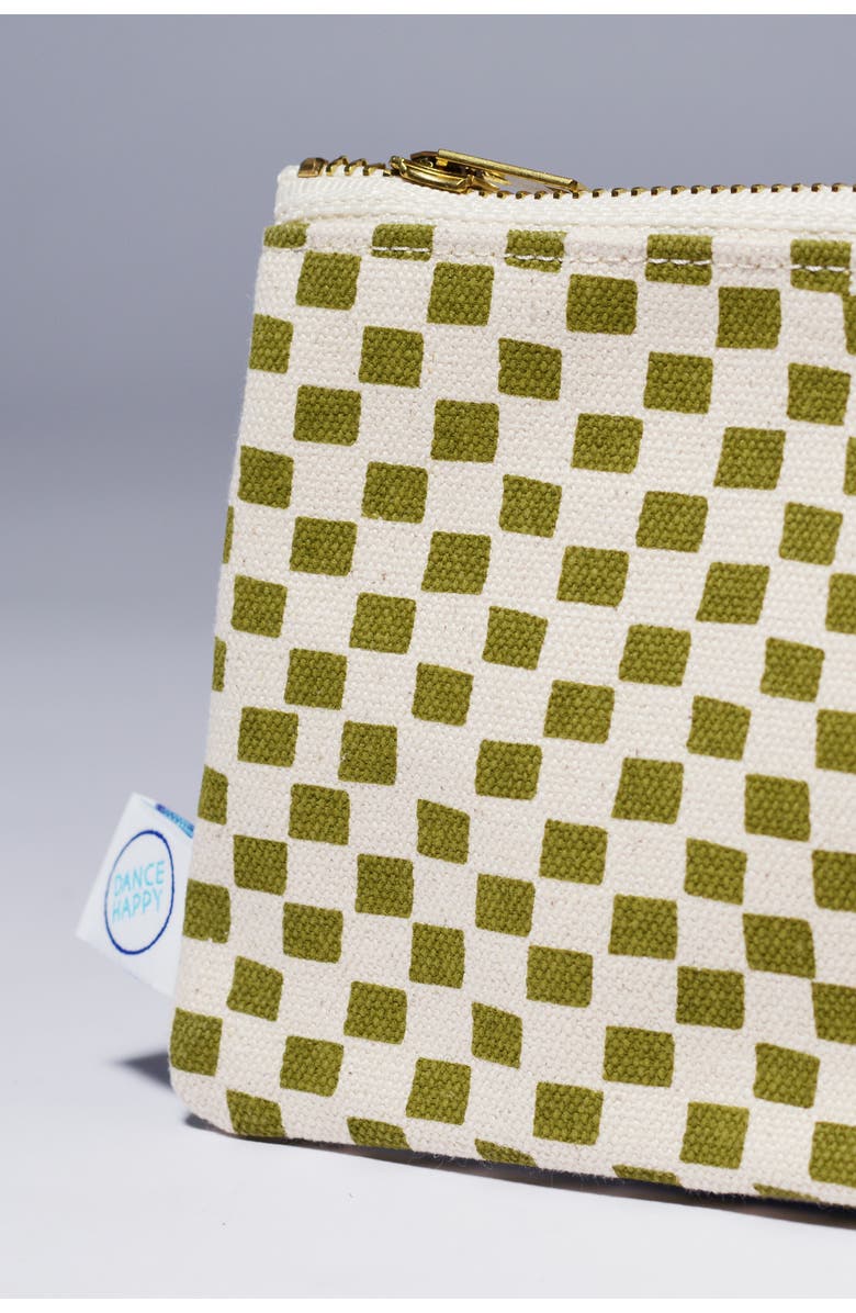 Dance Happy Jamie pencil case, Alternate, color, Army Green