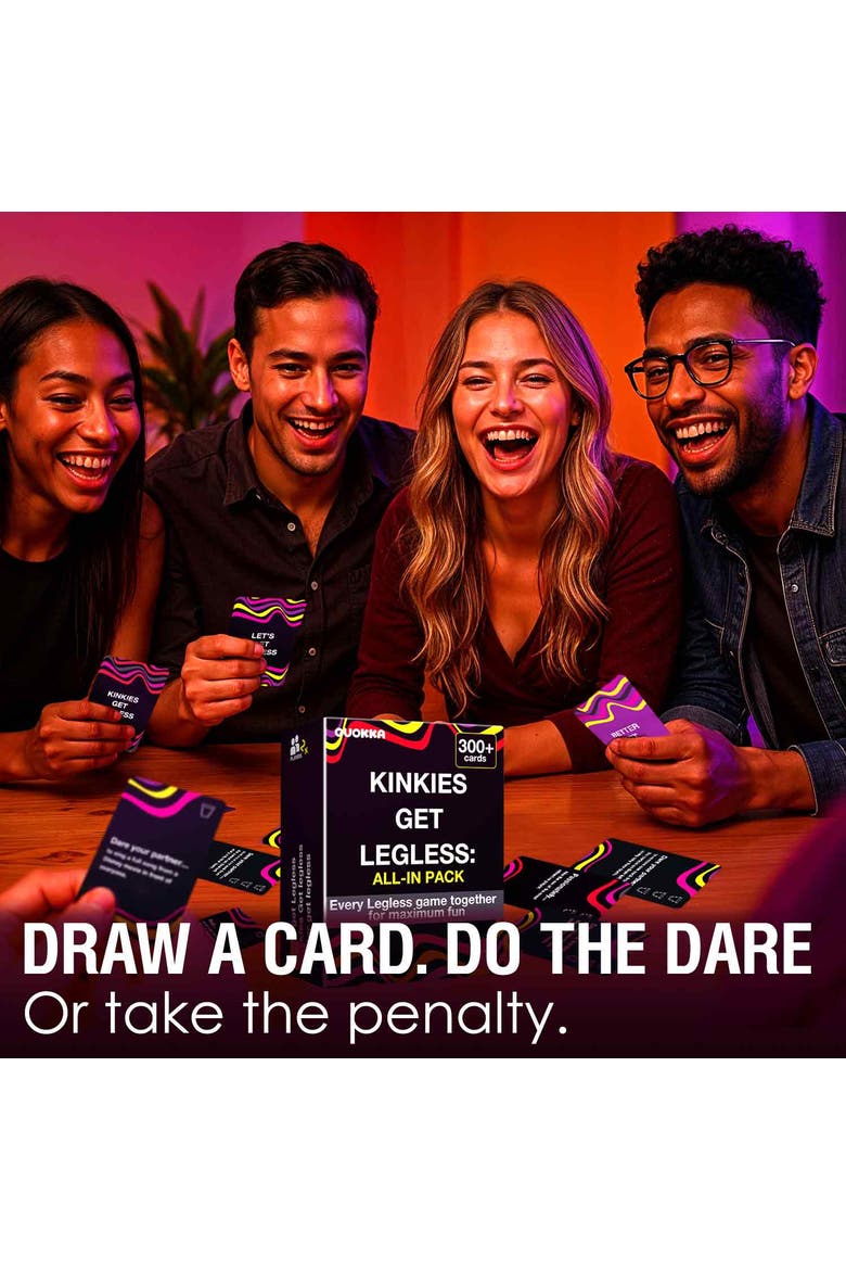 Card Game for Adults - Fun Party Game, Alternate, color, 3 Set