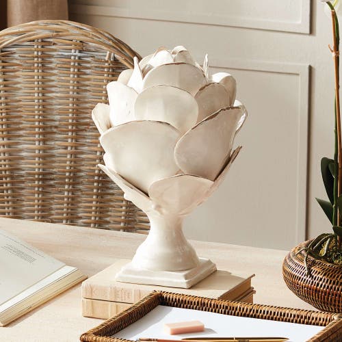 Napa Home & Garden Di Rosa Finial In White