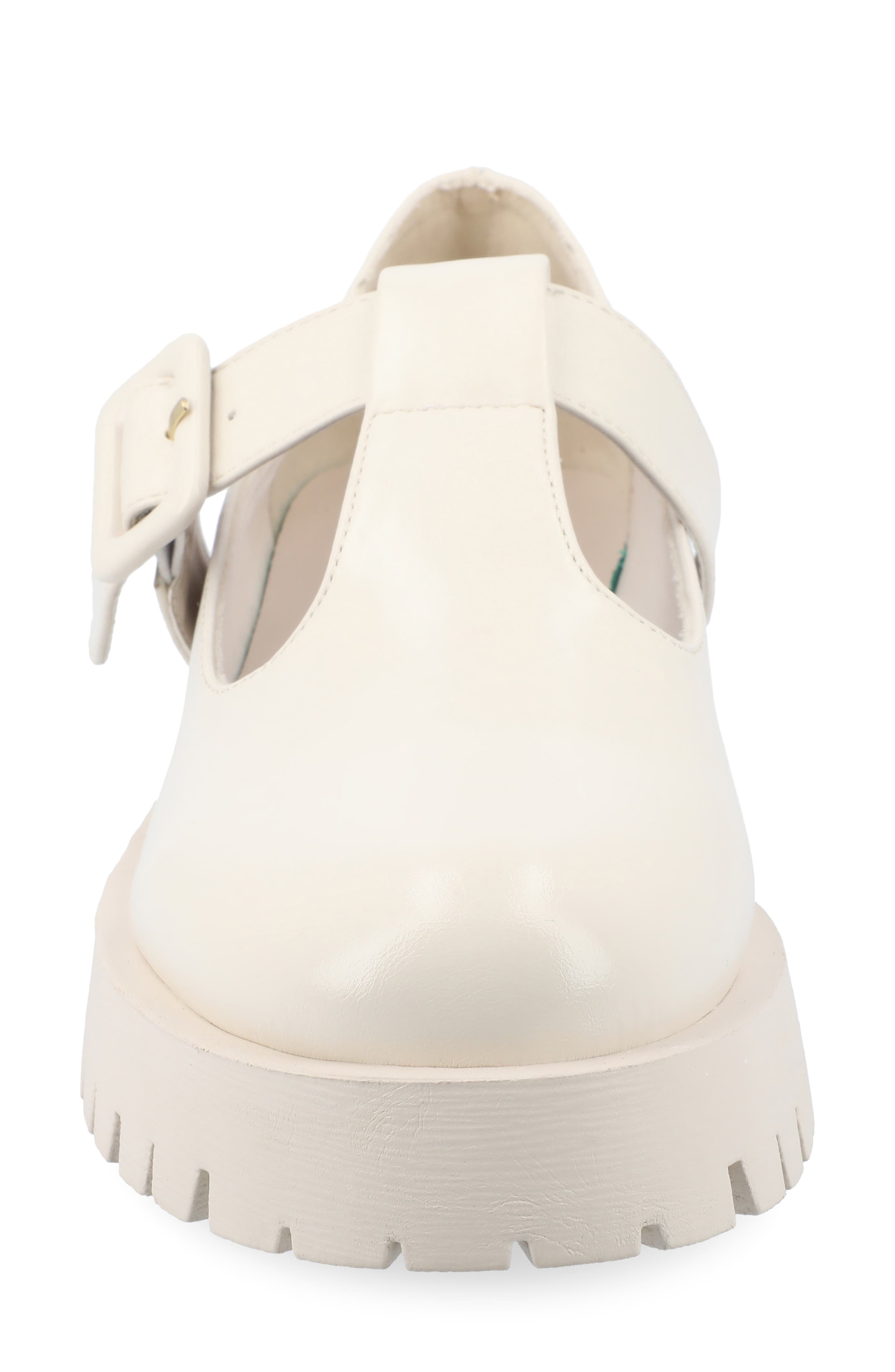 Journee Collection Suvi Mary Jane Loafer, Alternate, color, Bone