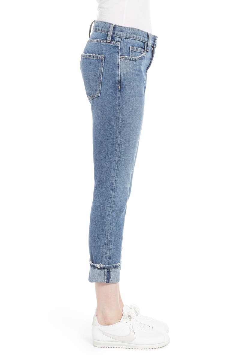 Current/Elliott The Fling Cuff Boyfriend Jeans, Alternate, color,