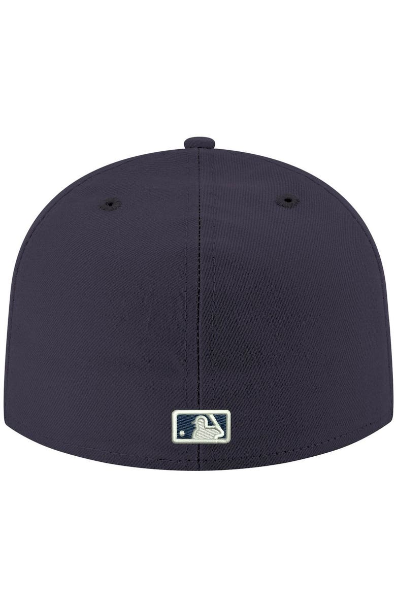 New Era Men's New Era Navy Houston Astros White Logo 59FIFTY Fitted Hat, Alternate, color, Navy