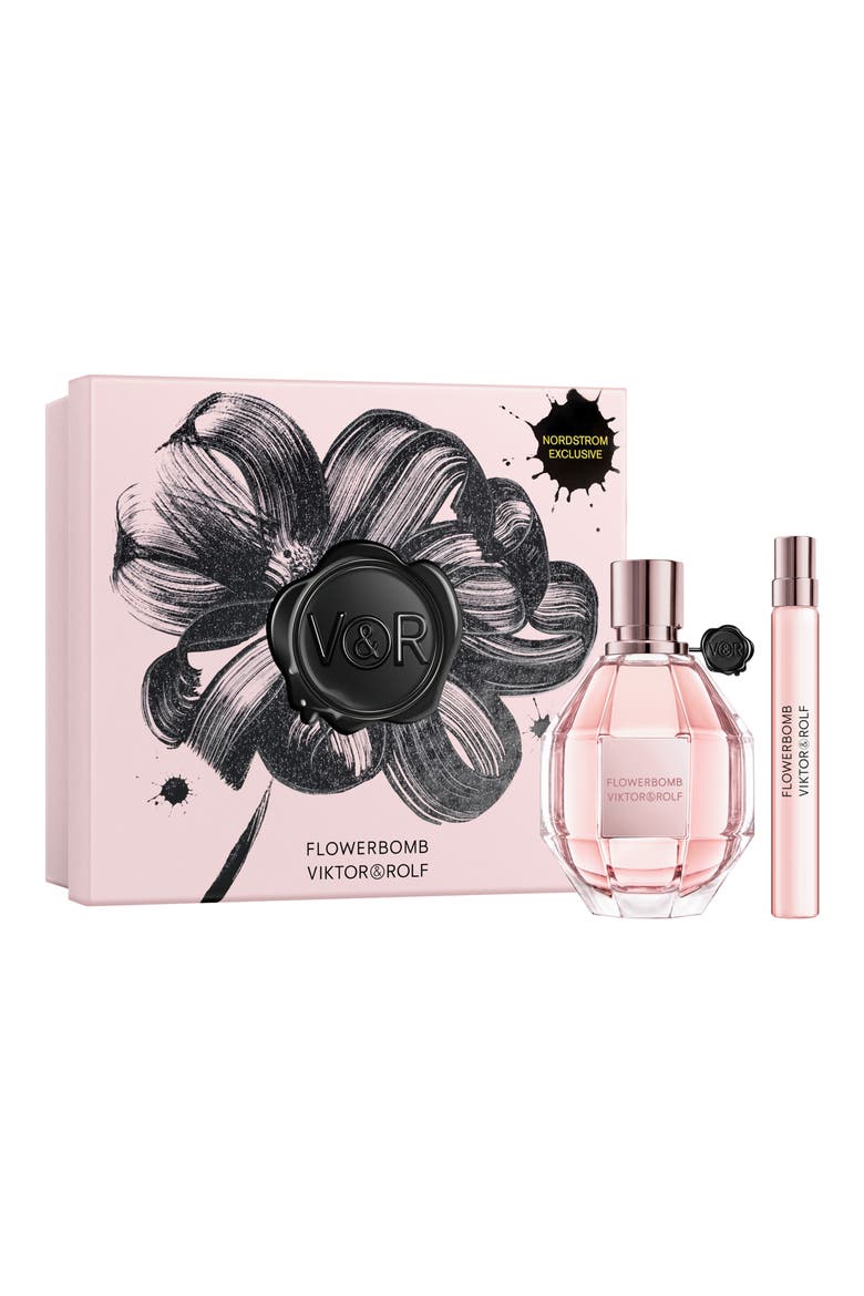 Flowerbomb Eau de Parfum Fragrance Spray 2-Piece Gift Set $221 Value, Main, color, PINK