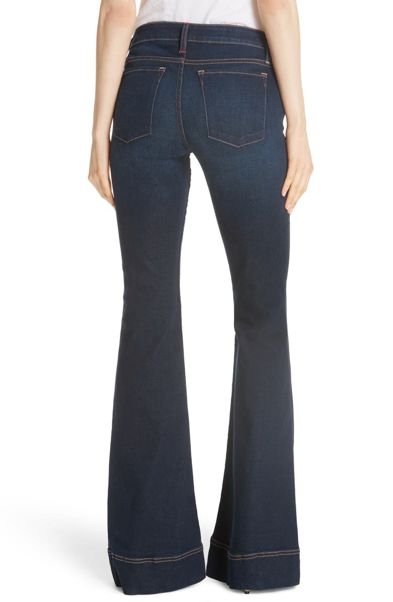 Alice + Olivia Jeans Beautiful Bell Bottom Jeans, Alternate, color, 