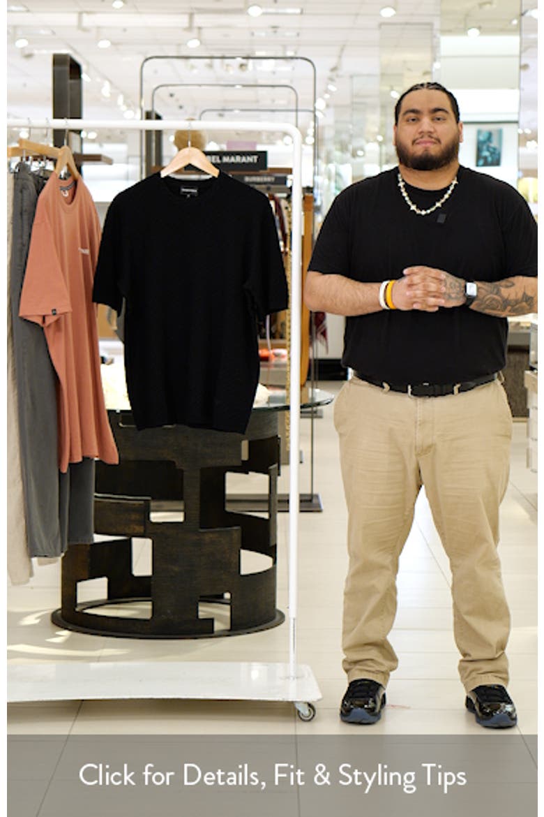 Short Sleeve Basket Stitch Sweater video