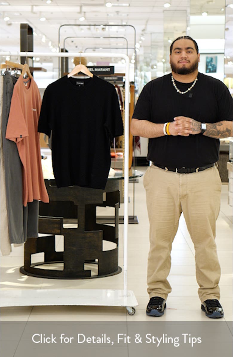 Short Sleeve Basket Stitch Sweater, sales video thumbnail