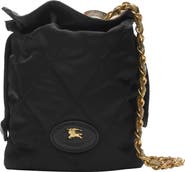 Burberry Quilted Twill Chain Pouch