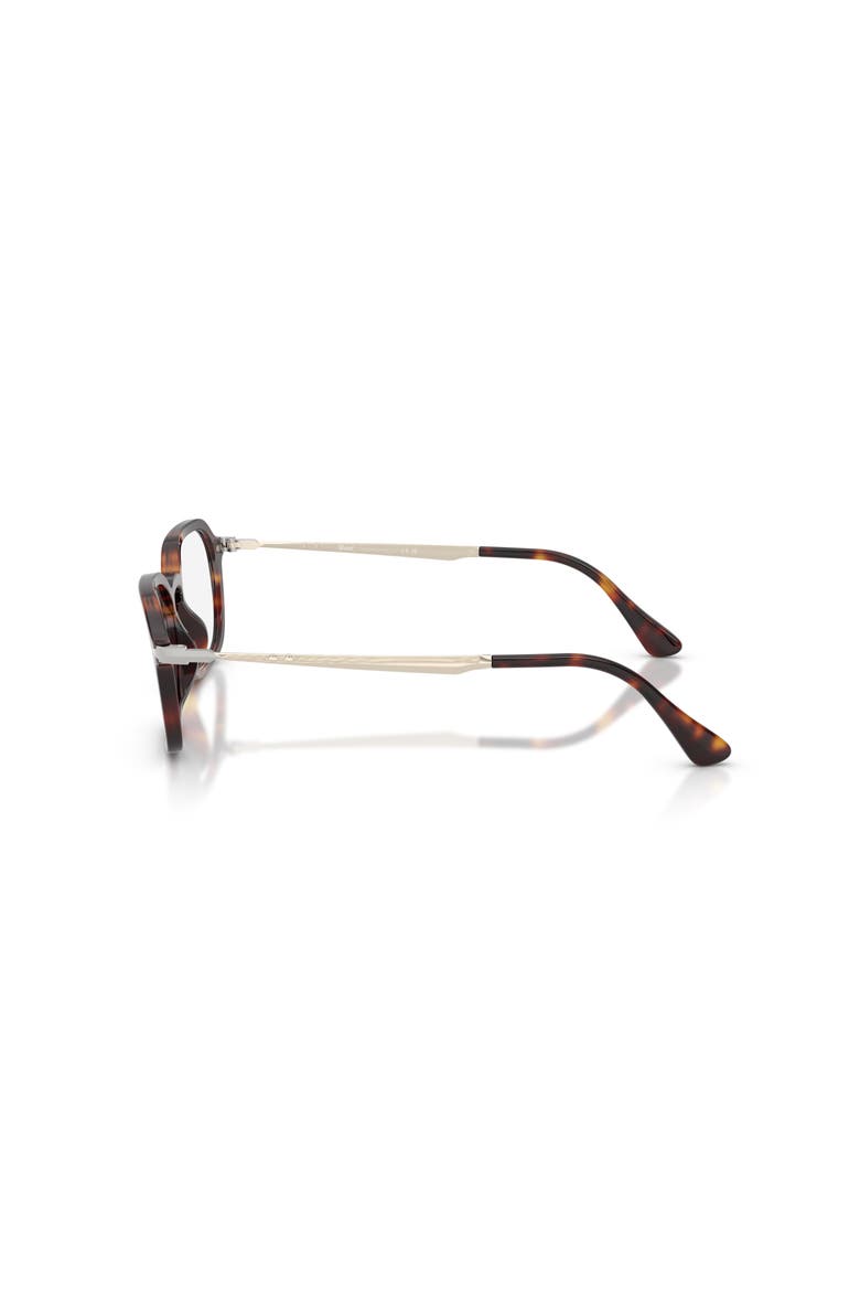 52mm Rectangle optical glasses, Alternate, color, Tortoise