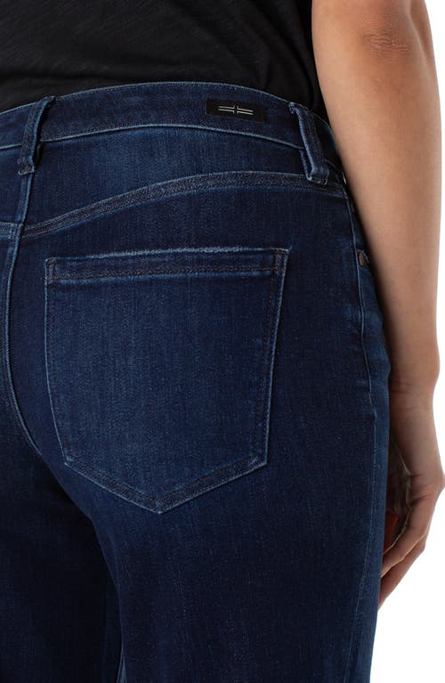 Liverpool Los Angeles Kennedy Mid Rise Straight Leg Jeans In Upland In Blue