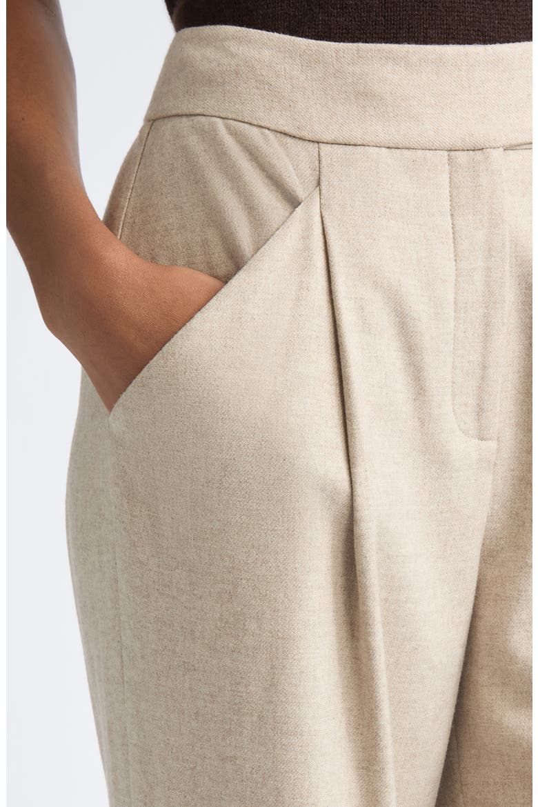 Holt High Waist Wide Leg Pants, Alternate, color, OATMEAL MELANGE