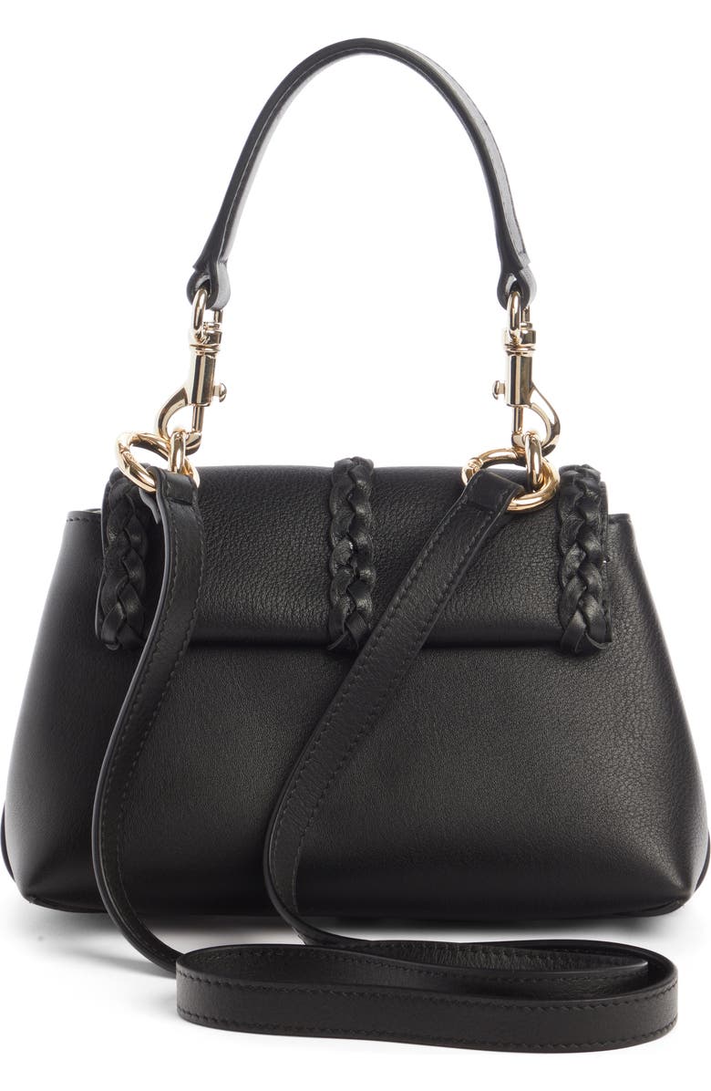 Chloé Mini Penelope Leather Crossbody Satchel, Alternate, color,