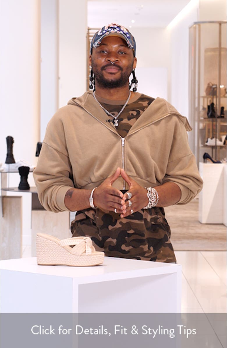 Eveh Platform Wedge Sandal, sales video thumbnail