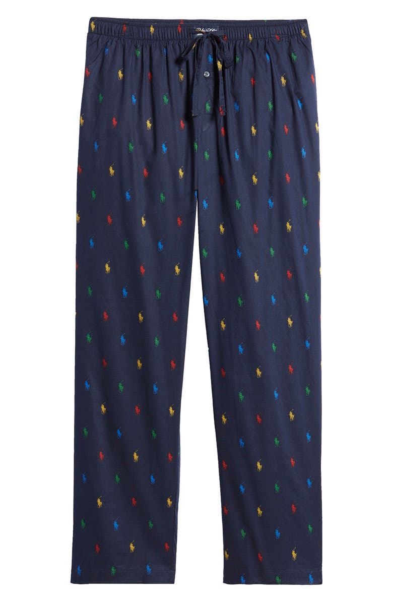 Polo Ralph Lauren Men's Pony Print Pajama Pants, Alternate, color,