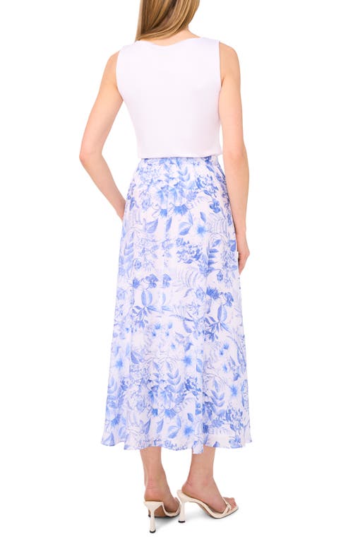 Halogenr Halogen(r) Floral Pull-on Midi Skirt