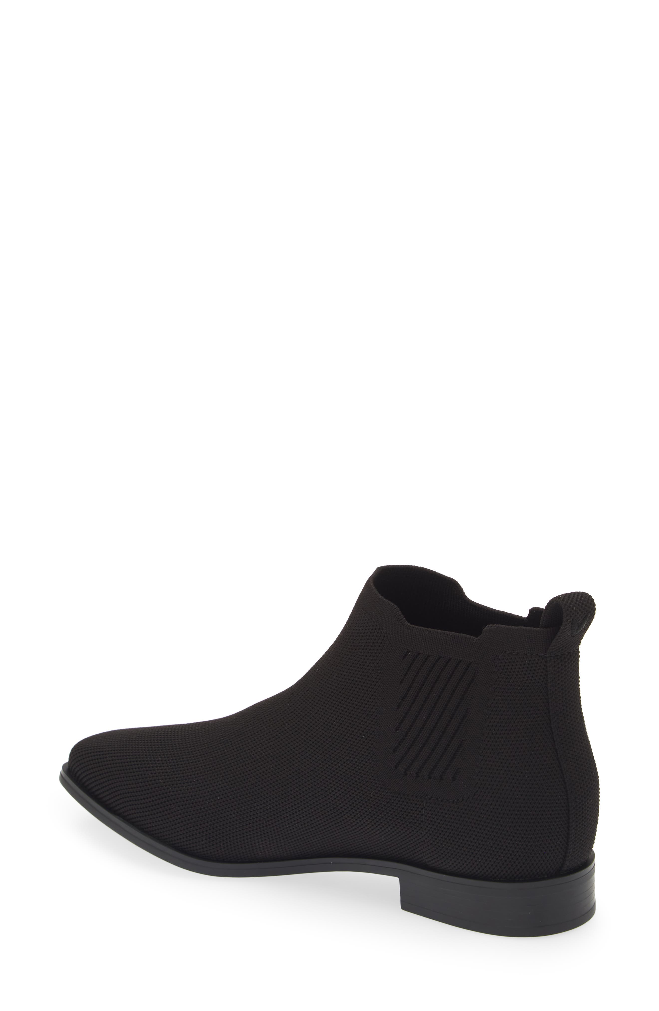 Ryan Pro Square-Toe Water-Repellent Ankle Boots, Alternate, color, BLACK