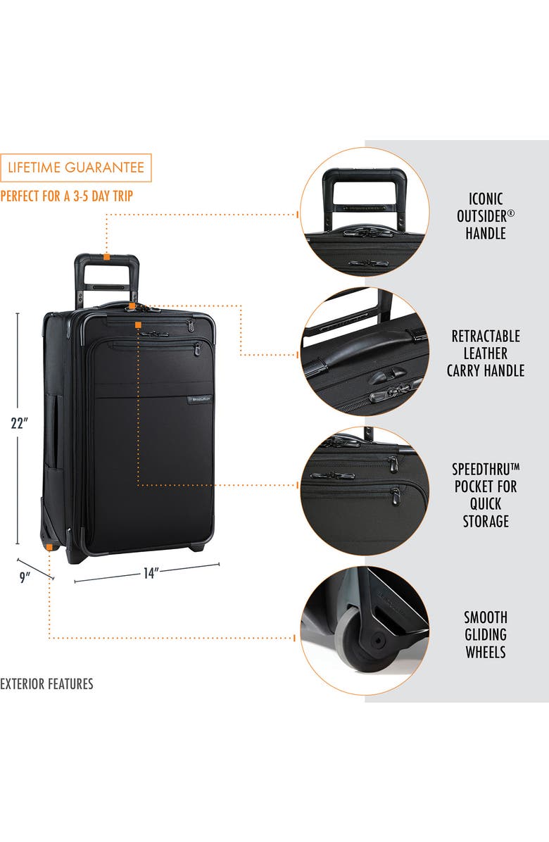 Briggs & Riley Baseline 22-Inch Expandable Wheeled Carry-On, Alternate, color,
