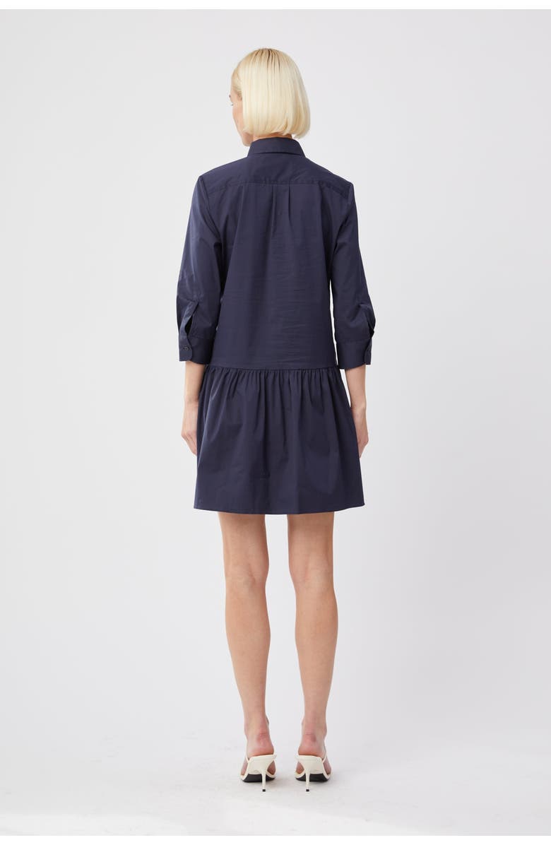 The Shirt The Long Sleeve Drop Waist Shirt Dress, Alternate, color, Navy