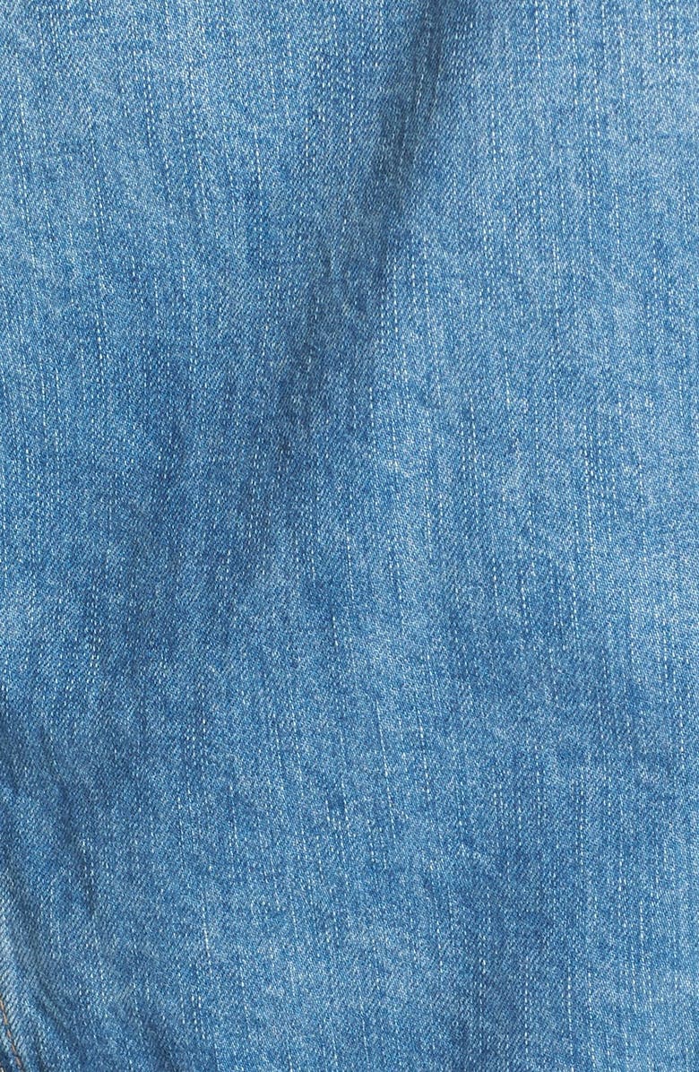 BLANKNYC Mixed Media Denim Jacket, Alternate, color, 