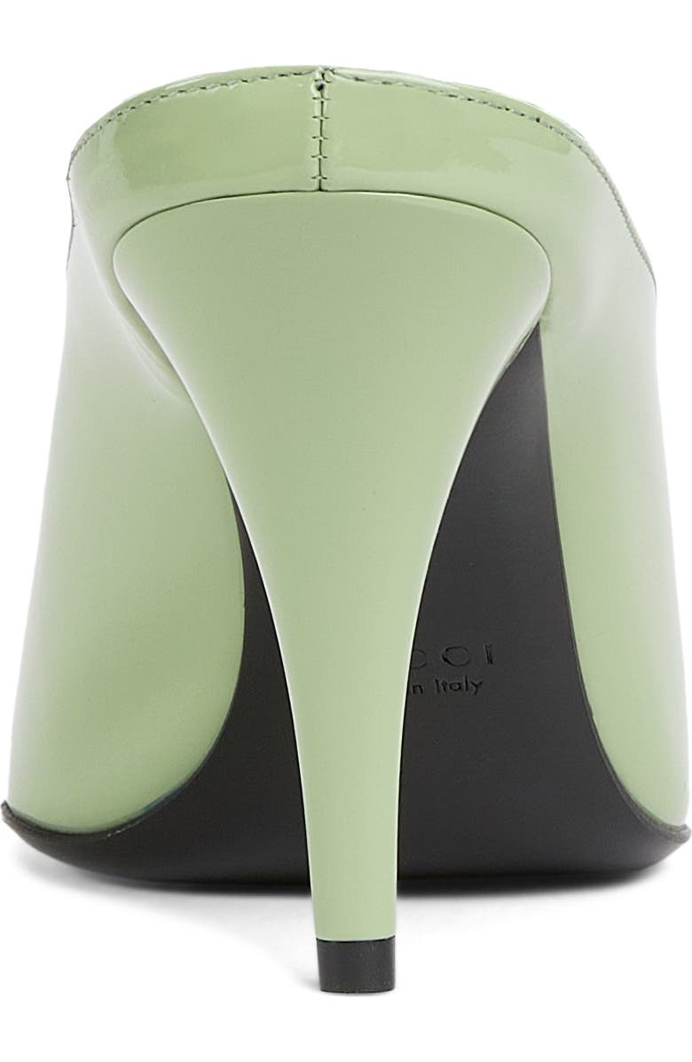 Gucci Musa Pointed Toe Mule, Alternate, color, Sage Leaf
