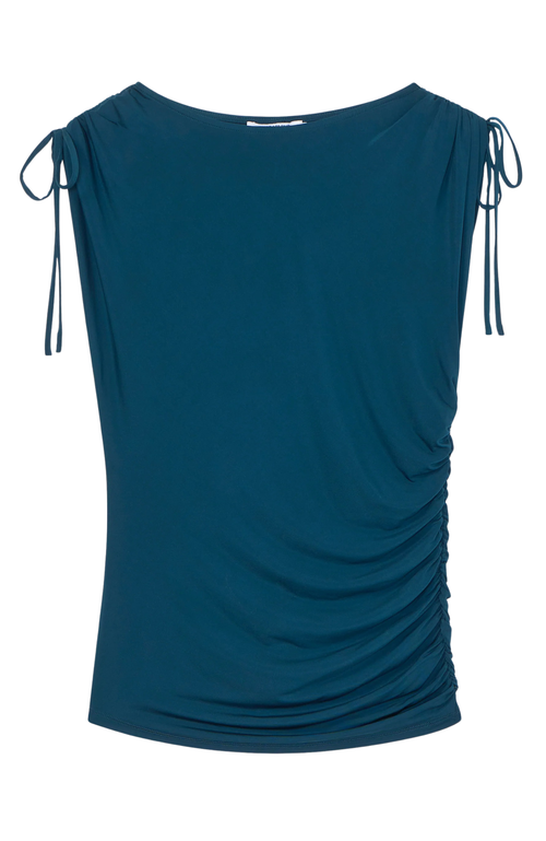 M.m.lafleur Dotty Light Jersey Top In Blue