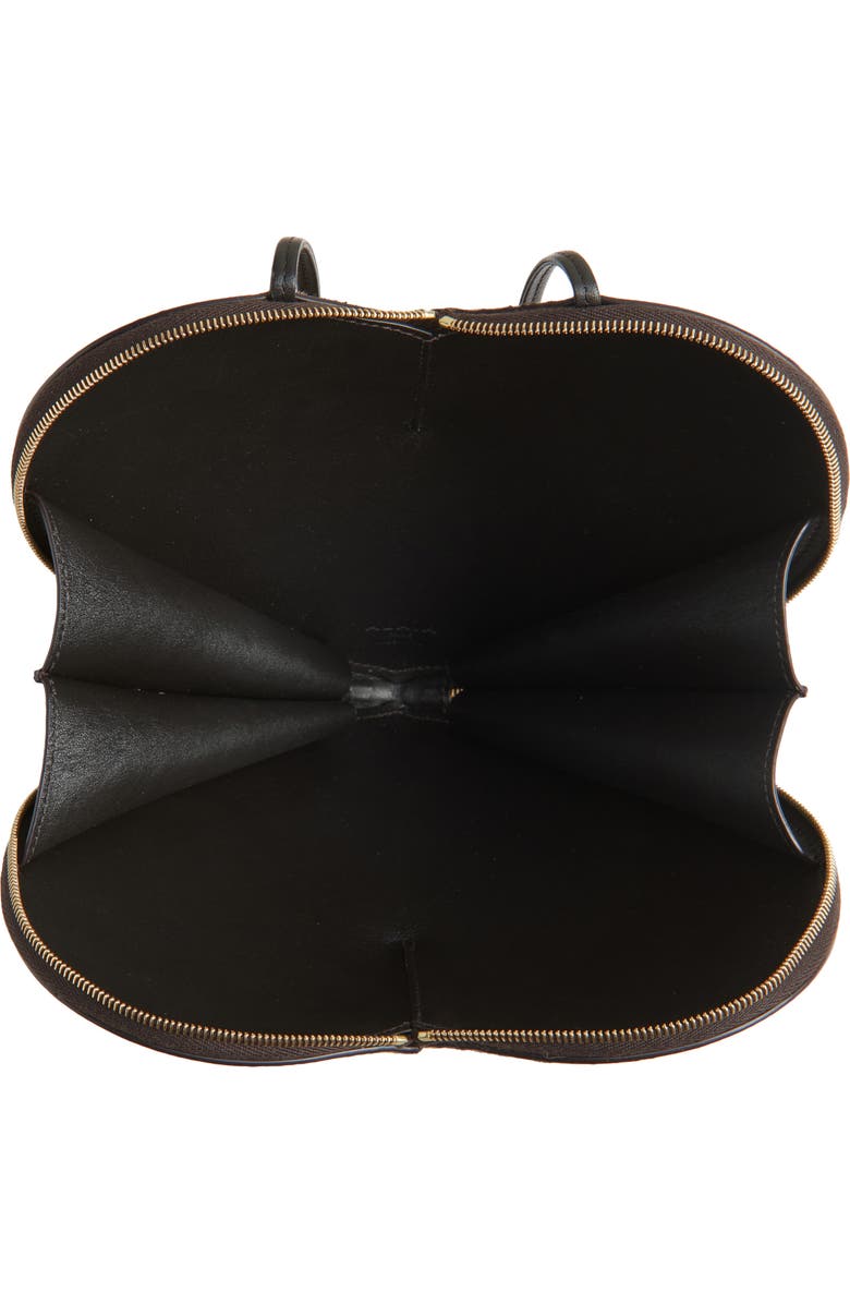 Alaïa Small Le Teckel Leather East/West Shoulder Bag, Alternate, color,