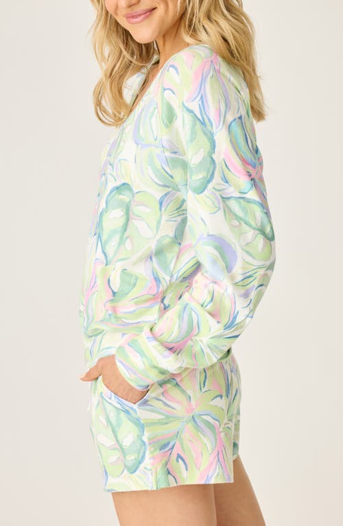 Pj Salvage Cool Breeze Long Sleeve Pajama Top
