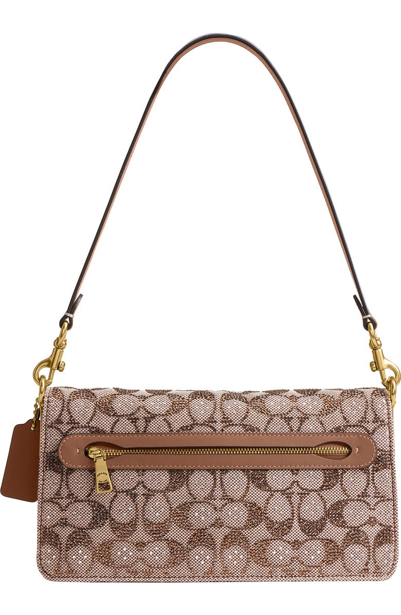 COACH Tabby 26 Signature Crystal Jacquard Shoulder Bag, Alternate, color,