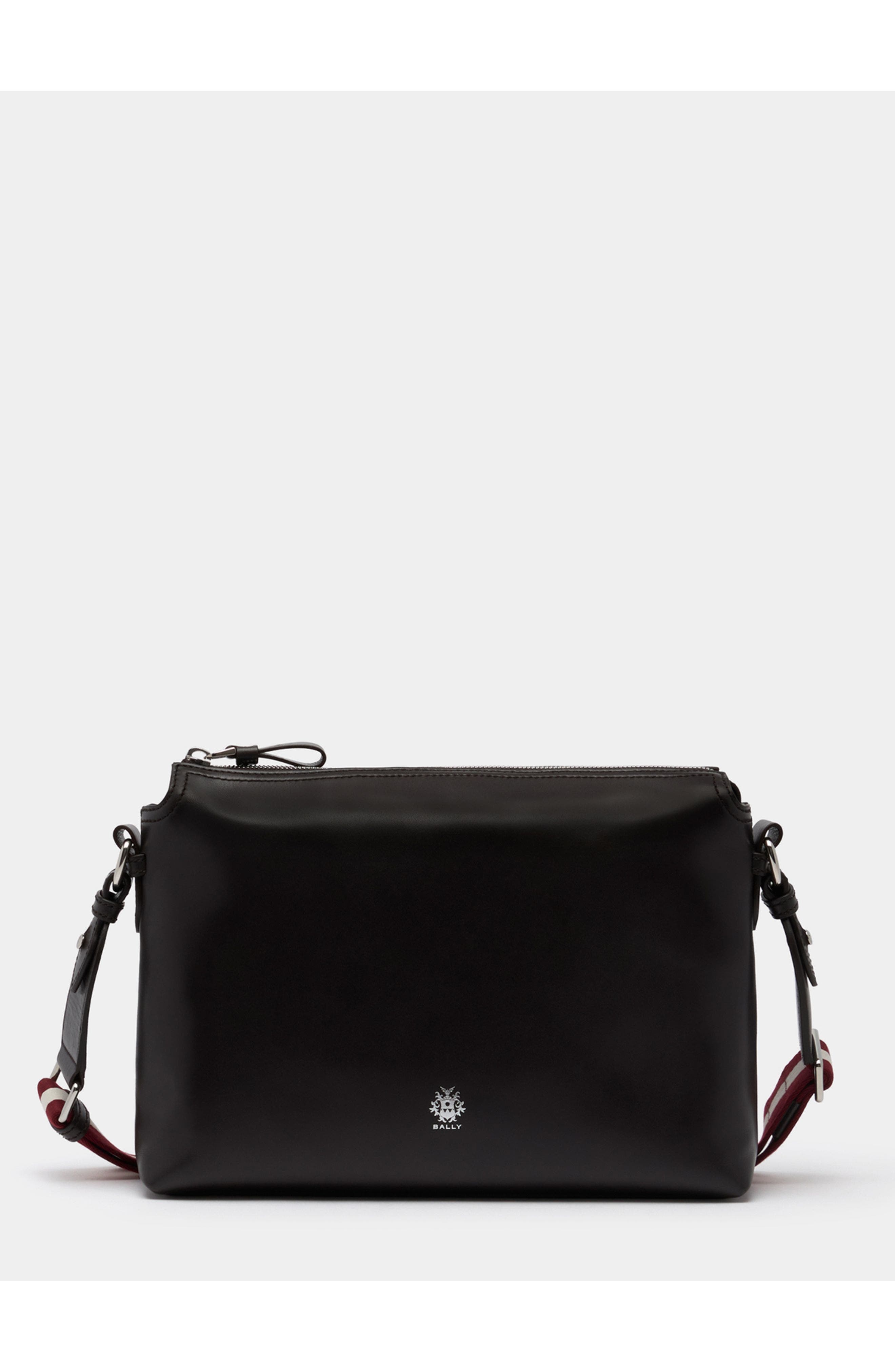 Bally Ray Messenger Bag in Leather, Main, color, Brown