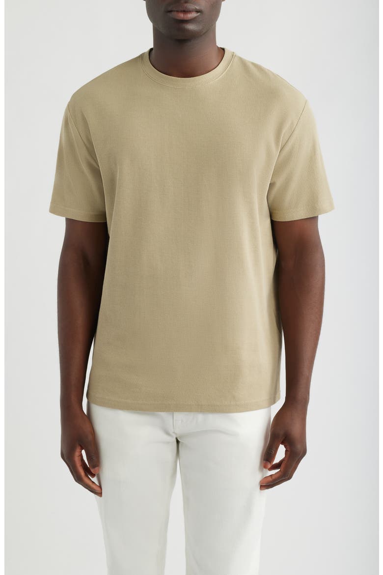 Cotton T-Shirt, Main, color, OLIVE GRAY