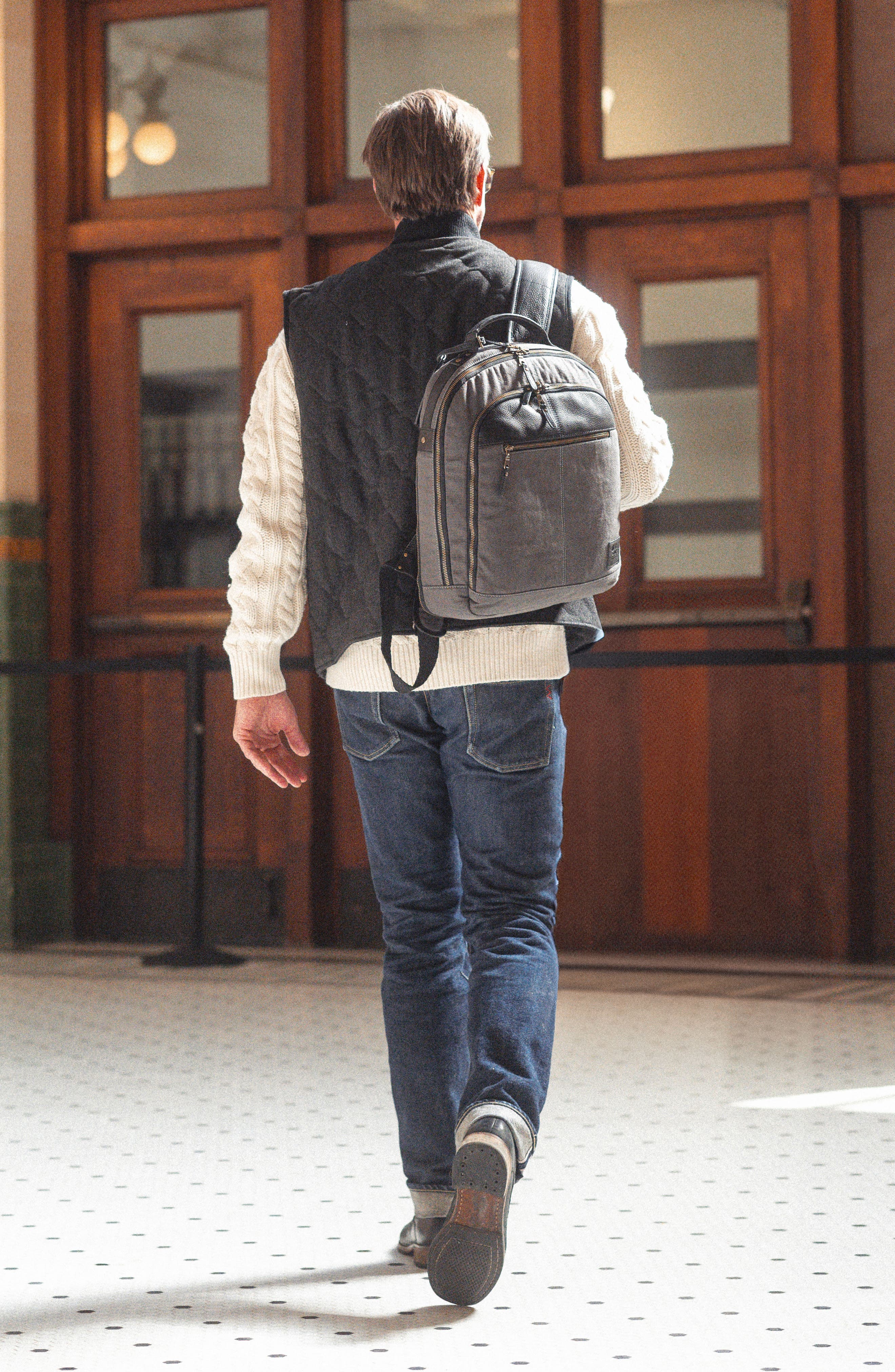 Will Leather Goods Commuter Backpack, Alternate, color, 