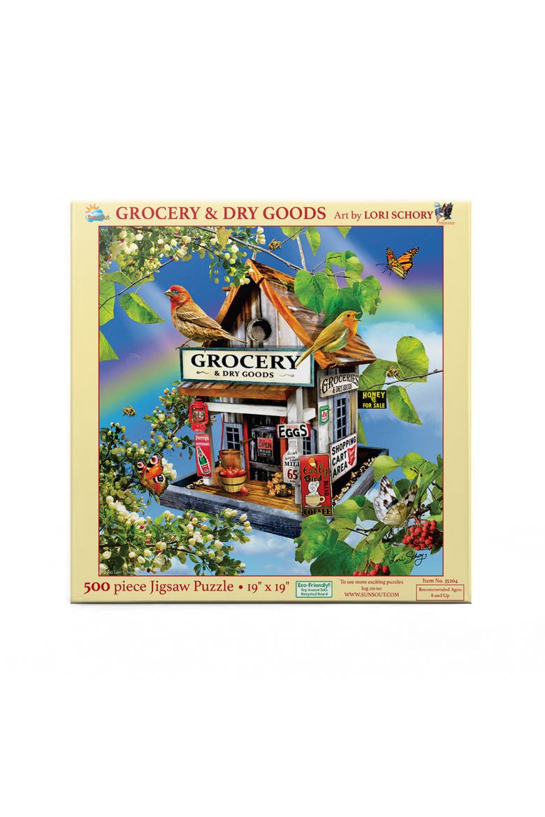 Grocery and Dry Goods 500 piece Jigsaw Puzzle for Adults, Alternate, color, Multicolor
